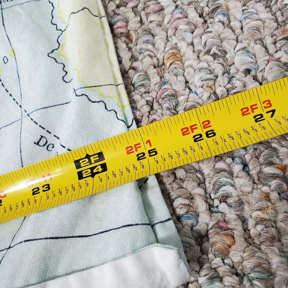 Lot Of 2 Pottery Barn Teen Junk Gypsy Adventure Map Euro Size 26
